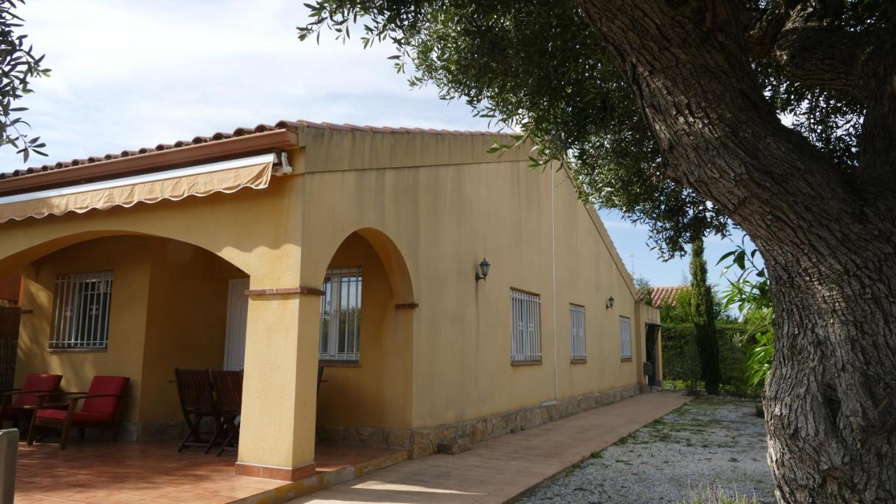 Xalet Piscina Privada Ibiscus Villa L'Ametlla de Mar Buitenkant foto