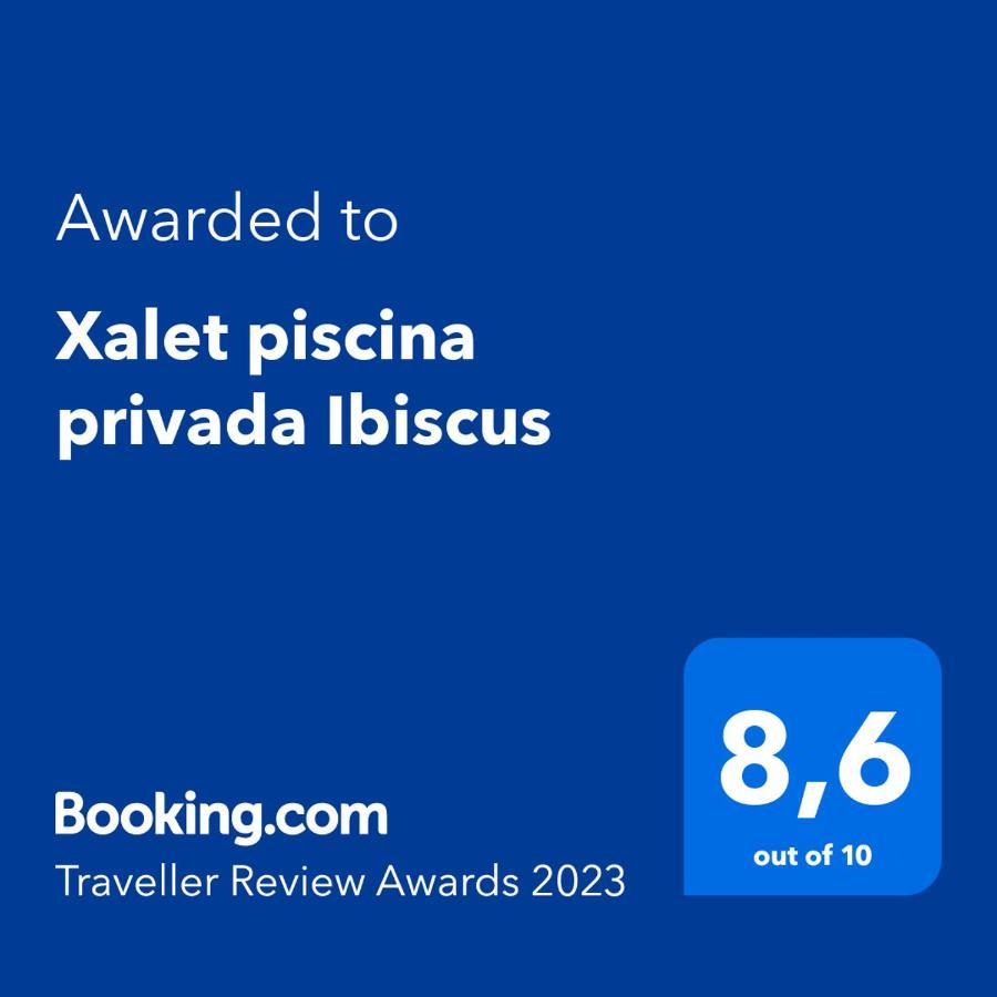 Xalet Piscina Privada Ibiscus Villa L'Ametlla de Mar Buitenkant foto